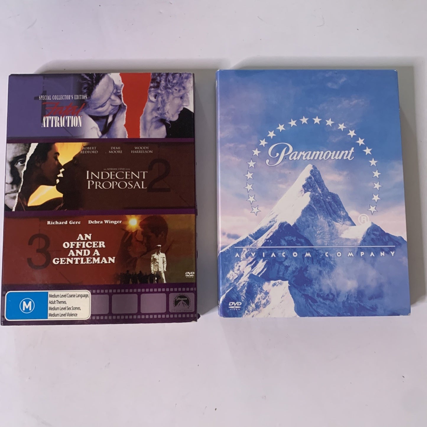 Fatal Attraction / Indecent Proposal / An Officer & A Gentleman (DVD) Region 4
