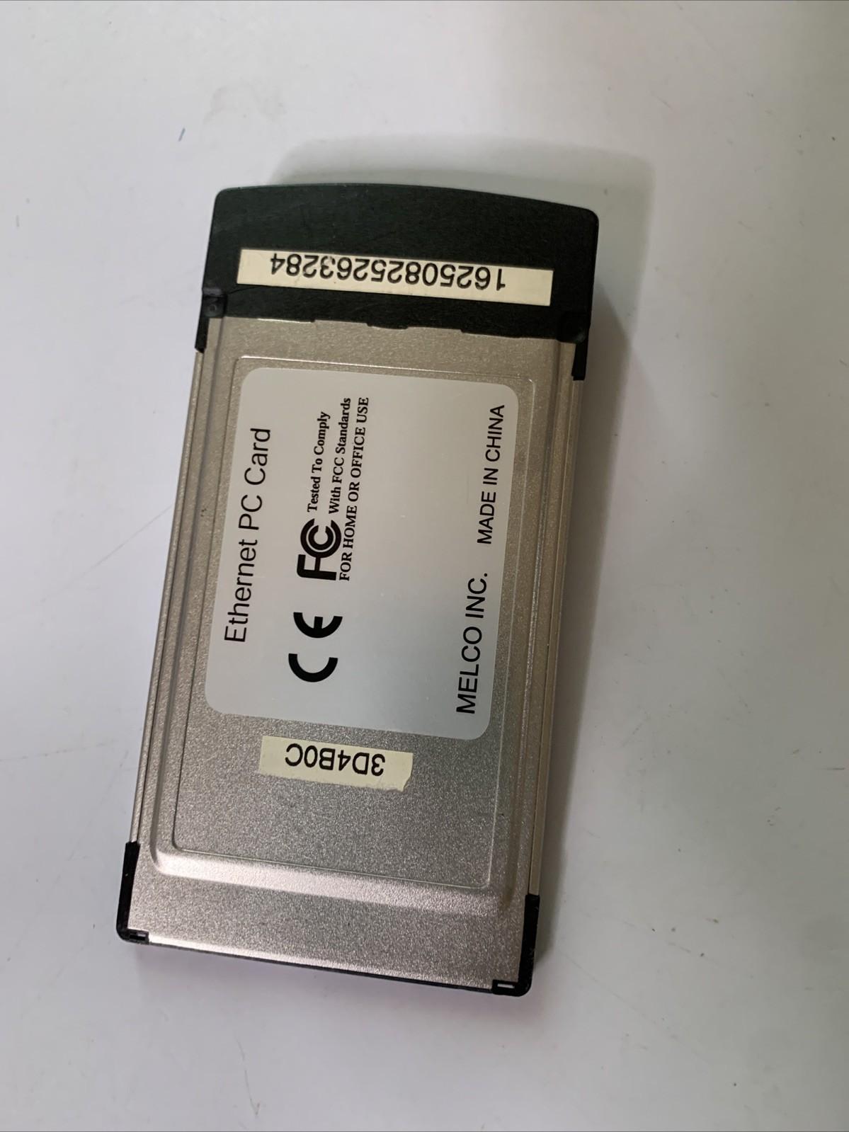 Buffalo Network Ethernet LAN Card PC Type II 10/100M PCMCIA  Laptop LPC4-CLX