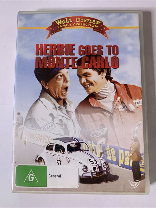 Herbie Goes To Monte Carlo (DVD, 1977) Don Knotts, Julie Sommers, Dean Jones