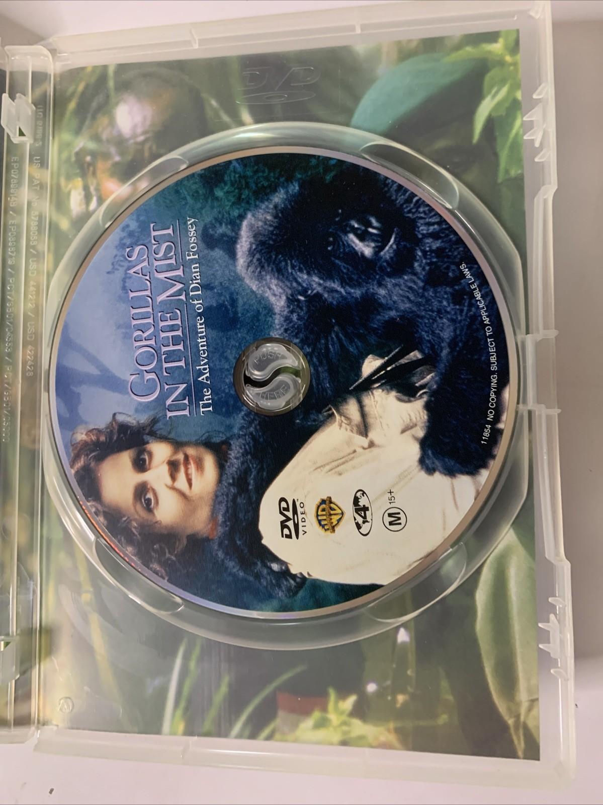 Gorillas In The Mist (DVD, 1988) Sigourney Weaver  Region 4