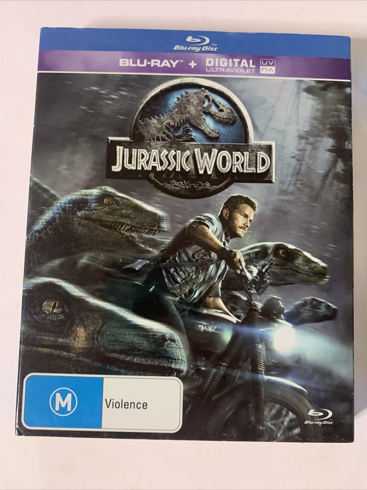 Jurassic World (Blu-ray, 2015) Chris Pratt, Claire Bryce All Regions