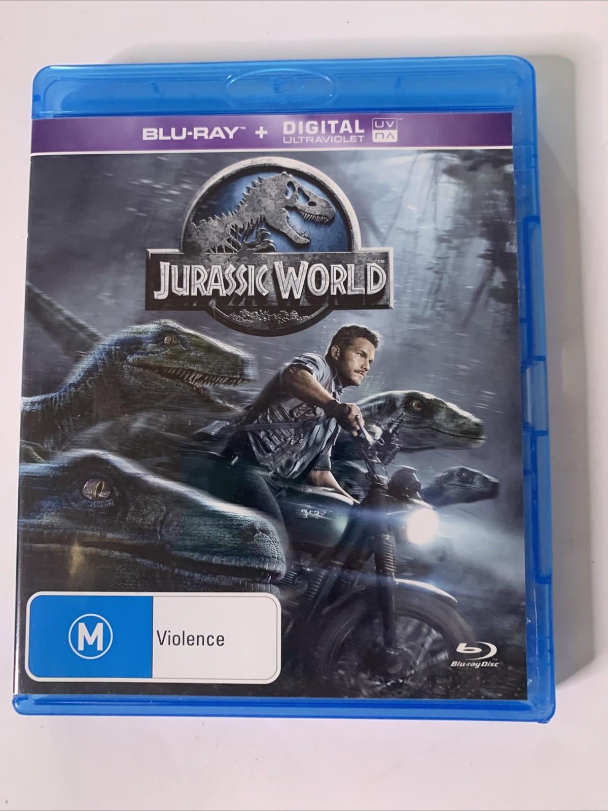 Jurassic World (Blu-ray, 2015) Chris Pratt, Claire Bryce All Regions