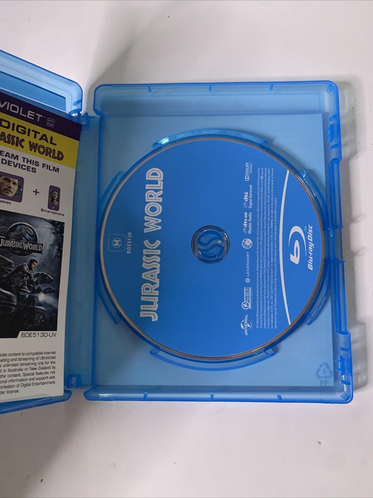 Jurassic World (Blu-ray, 2015) Chris Pratt, Claire Bryce All Regions
