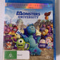 Monsters University (Collector's Edition, Blu-ray, 2013) Animation All Regions