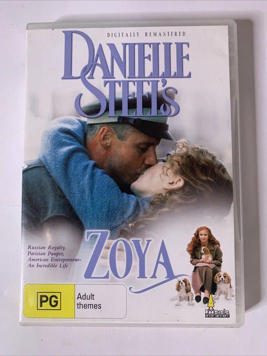 Danielle Steel's Zoya (DVD, 1995) Melissa Gilbert Region 4