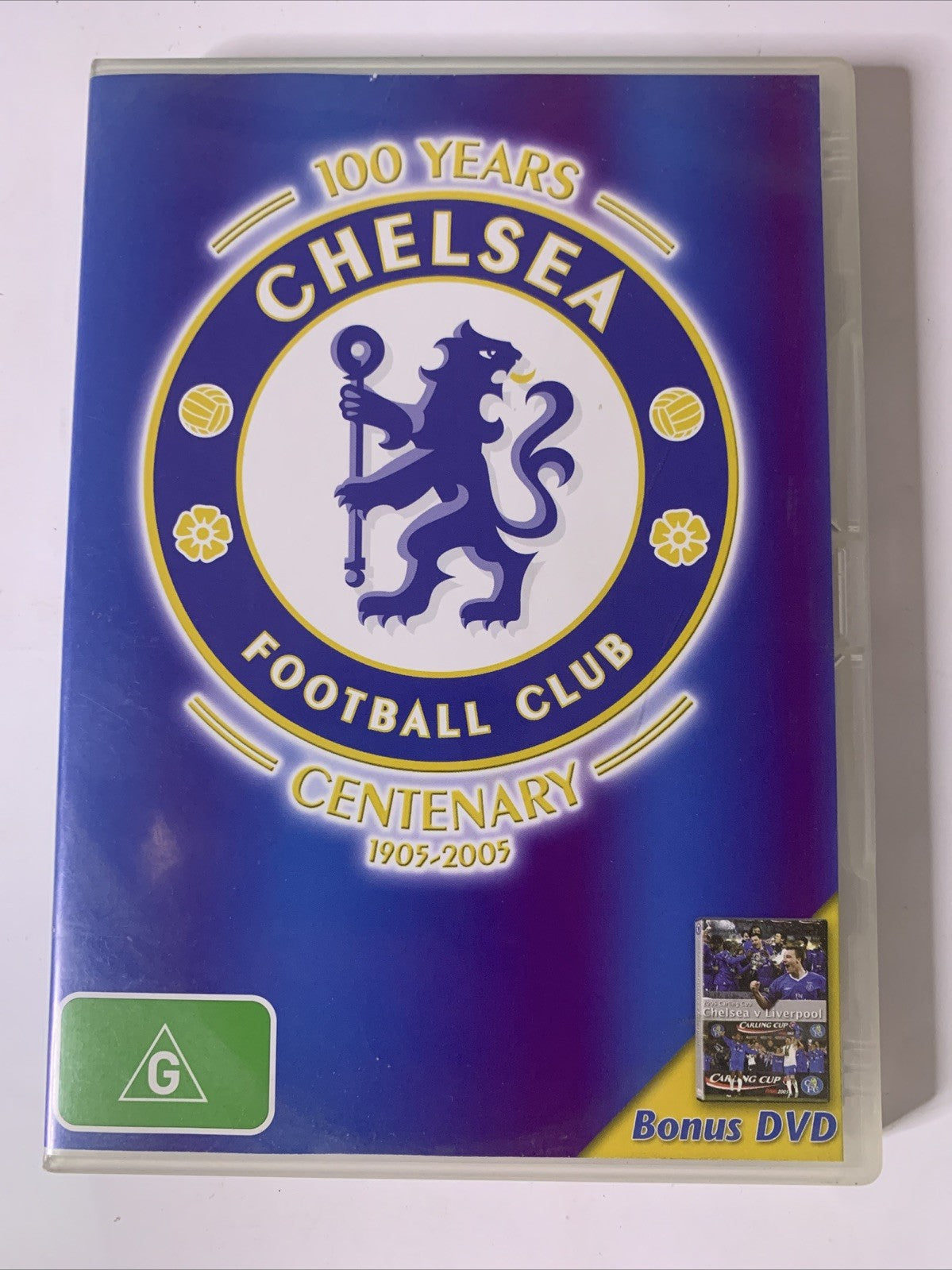 Chelsea Football Club: 100 Years Centenary (DVD, 2005) Region 4
