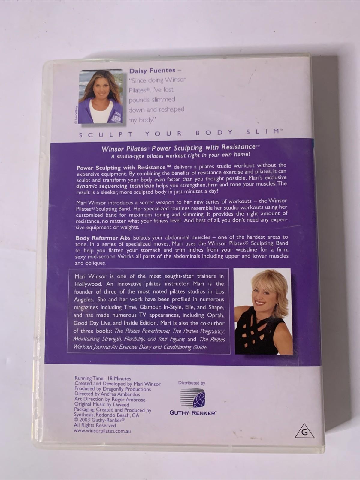 Winsor Pilates: ABS Power Sculpting (DVD, 2003) Mari Winsor All Regions