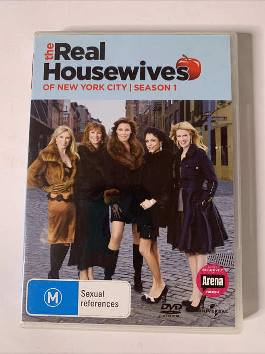 The Real Housewives of New York City : Season 1 (DVD, 2008, 3-DIscs) Region 4 &2