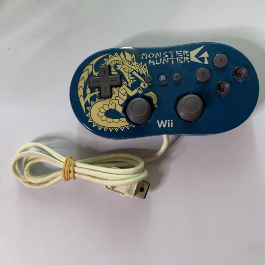 Official Monster Hunter G Nintendo Wii Classic Game Controller RVL-005