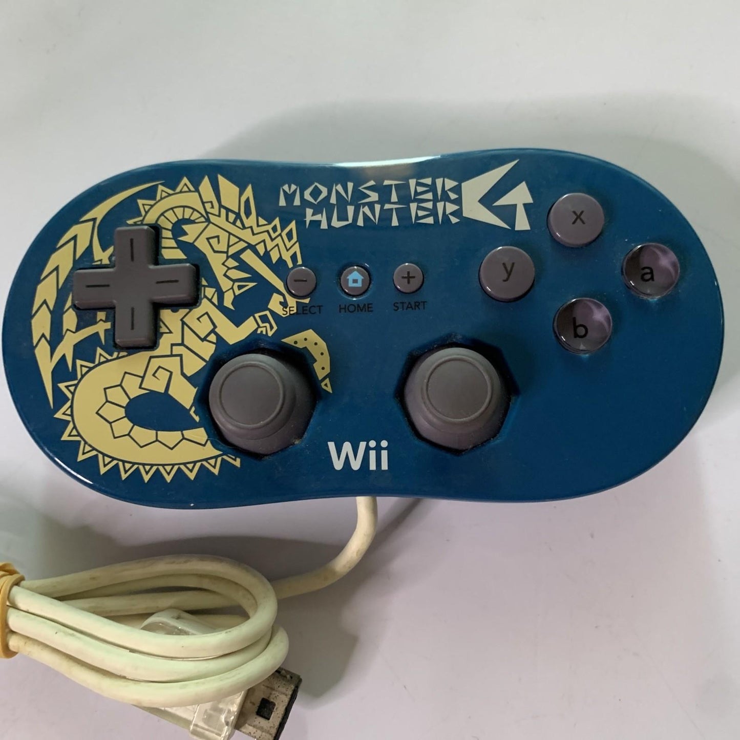 Official Monster Hunter G Nintendo Wii Classic Game Controller RVL-005
