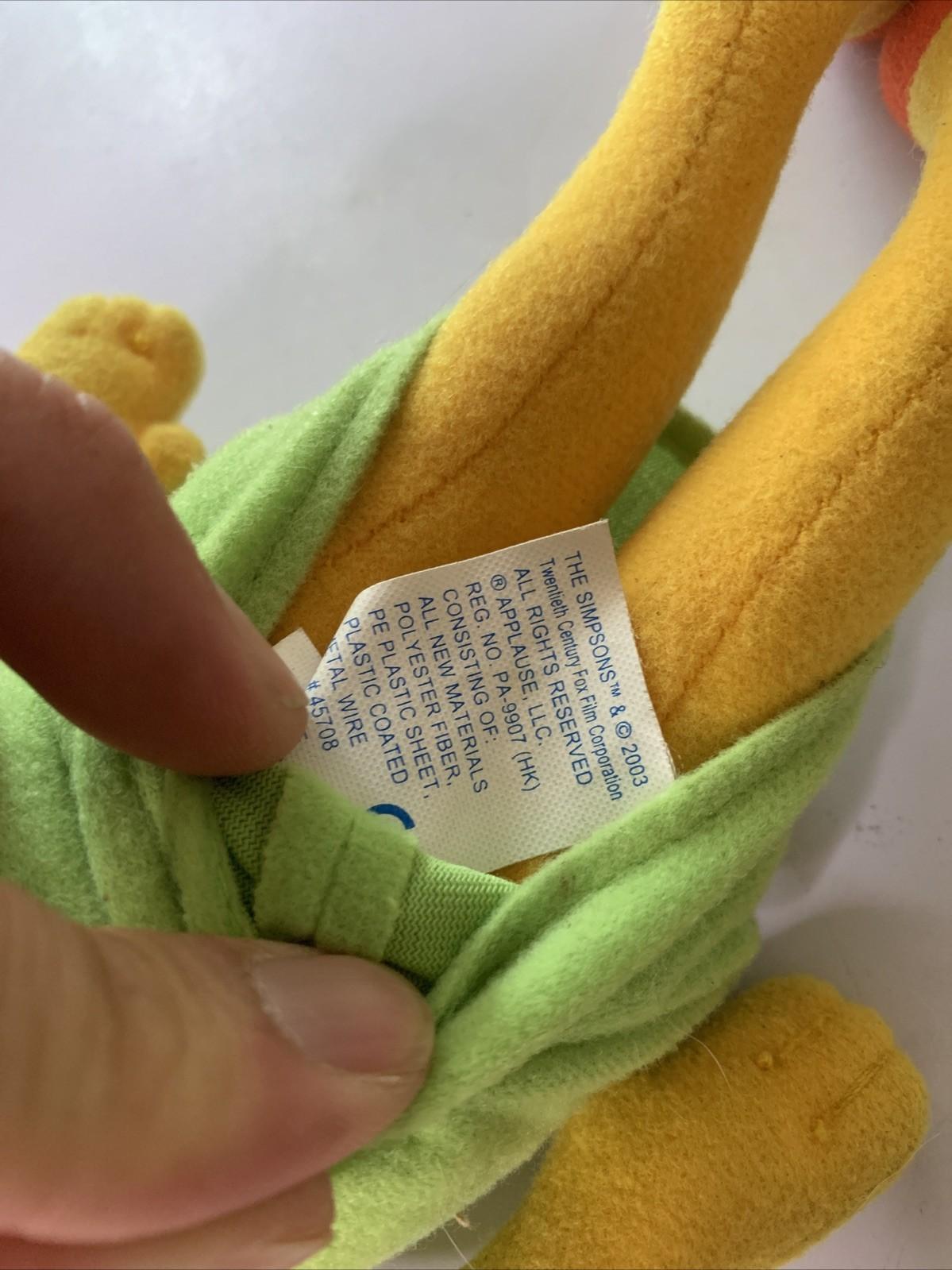 Marge The Simpson Plush Toy 2003 Collectible 37cm