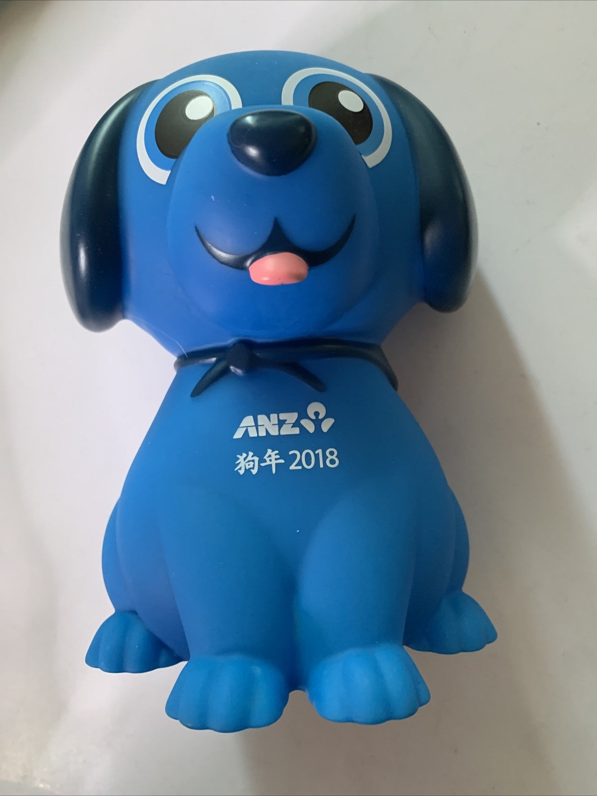 ANZ Coin Piggy Bank Blue Dog 2018 NEW