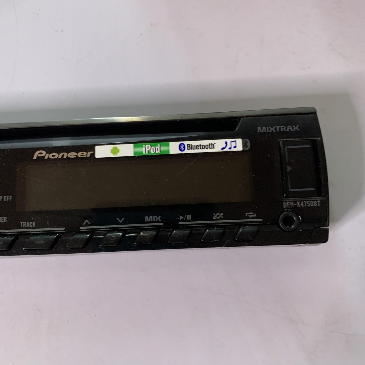 Pioneer DEH-X4750BT CD Bluetooth Car Radio *Front Faceplate Only