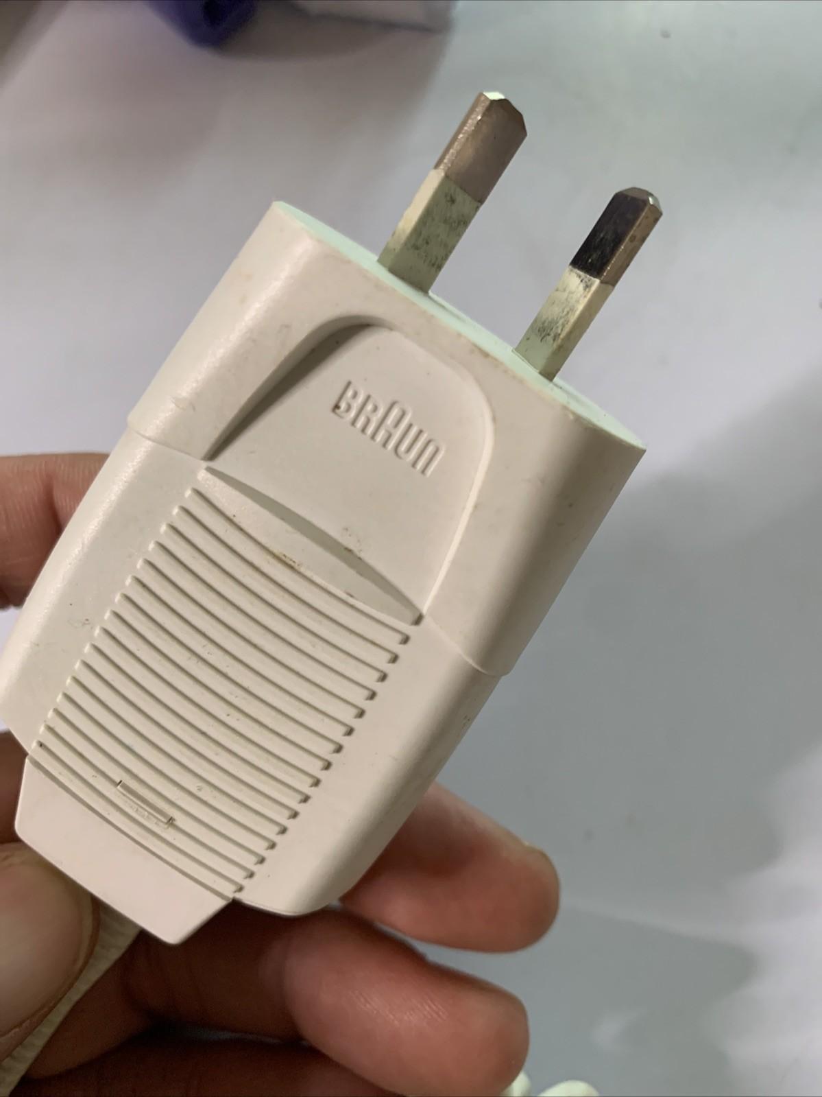 Genuine Braun 5497 Charger Power Supply For Electric Shaver