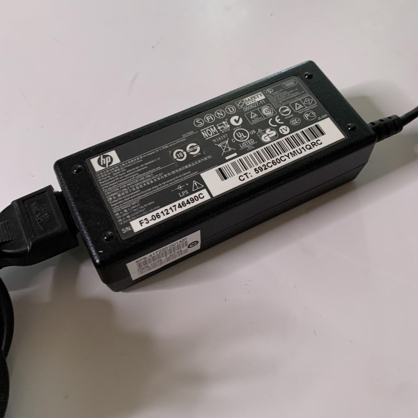 Genuine HP 380467-003 Laptop Power Supply Charger PPP009H 18.5V 3.5A