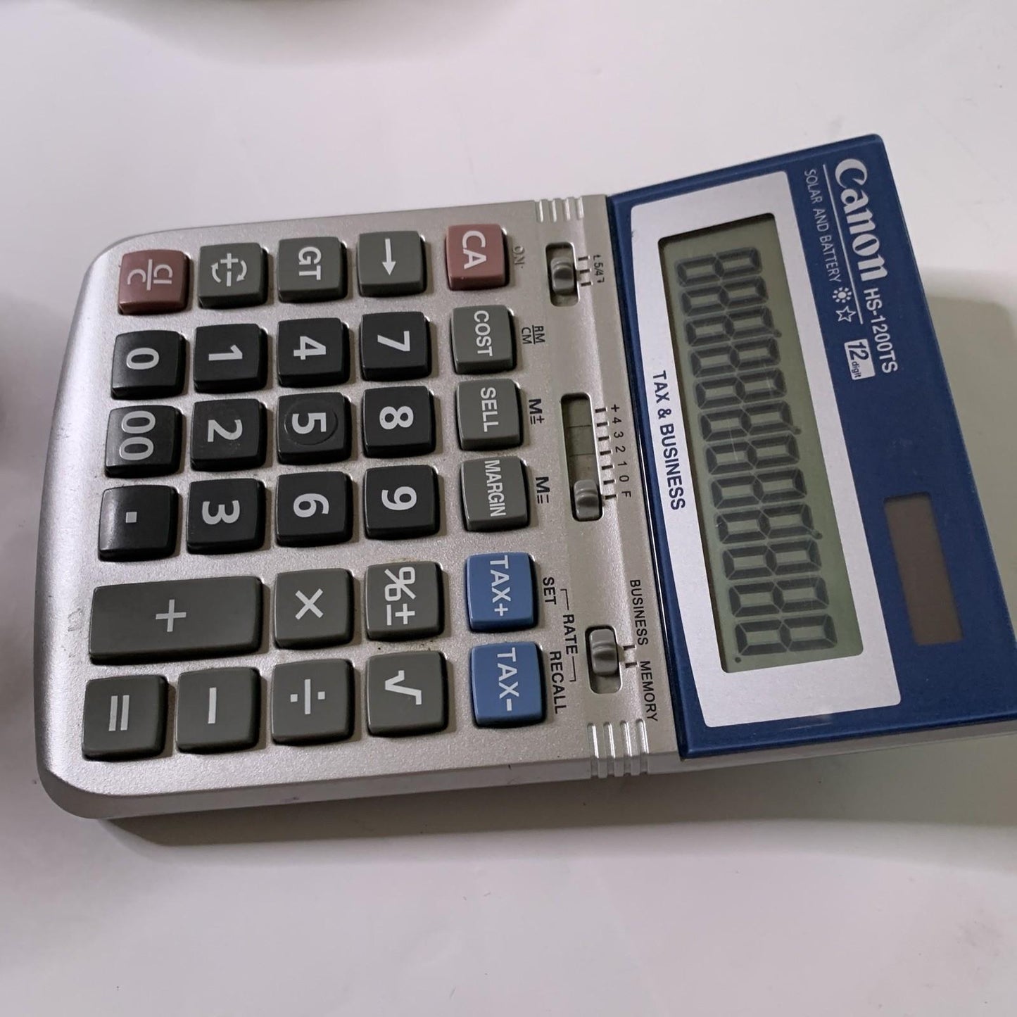 Canon LS-100TS 10 Digit Tax Solar & Battery Calculator