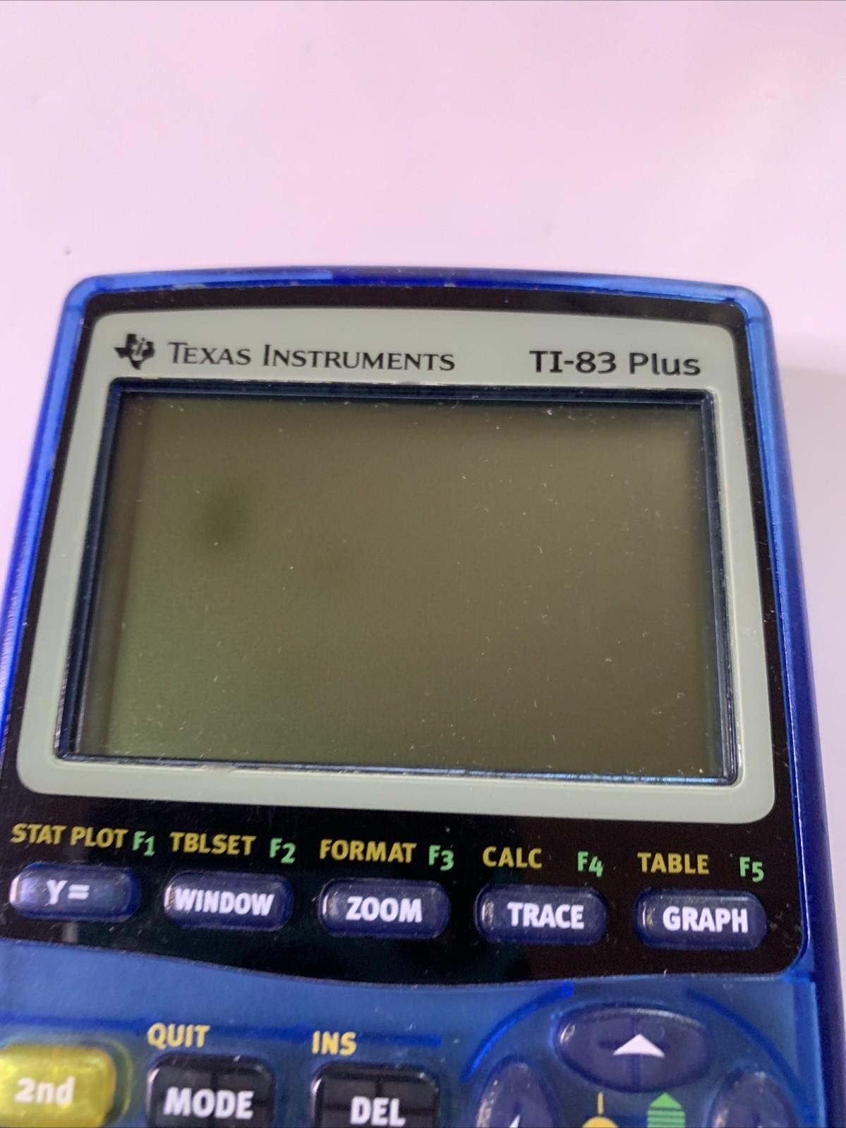 Texas Instruments TI-83 Plus Programmable Graphing Calculator