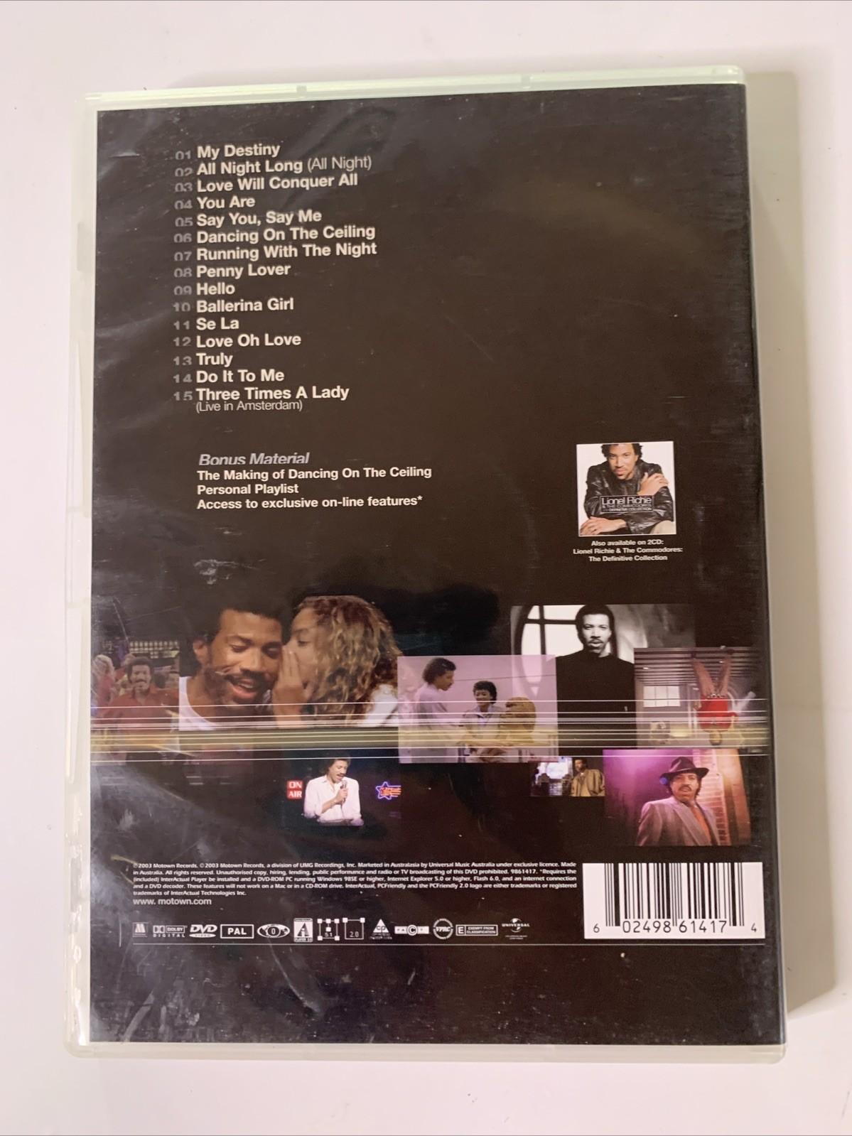 Lionel Richie – The Collection (DVD, 2003) All Regions