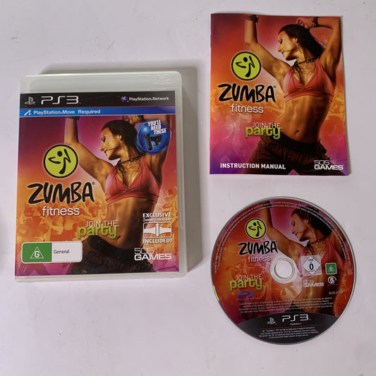 Zumba Fitness : Join The Party PS3 Sony PlayStation 3 Game