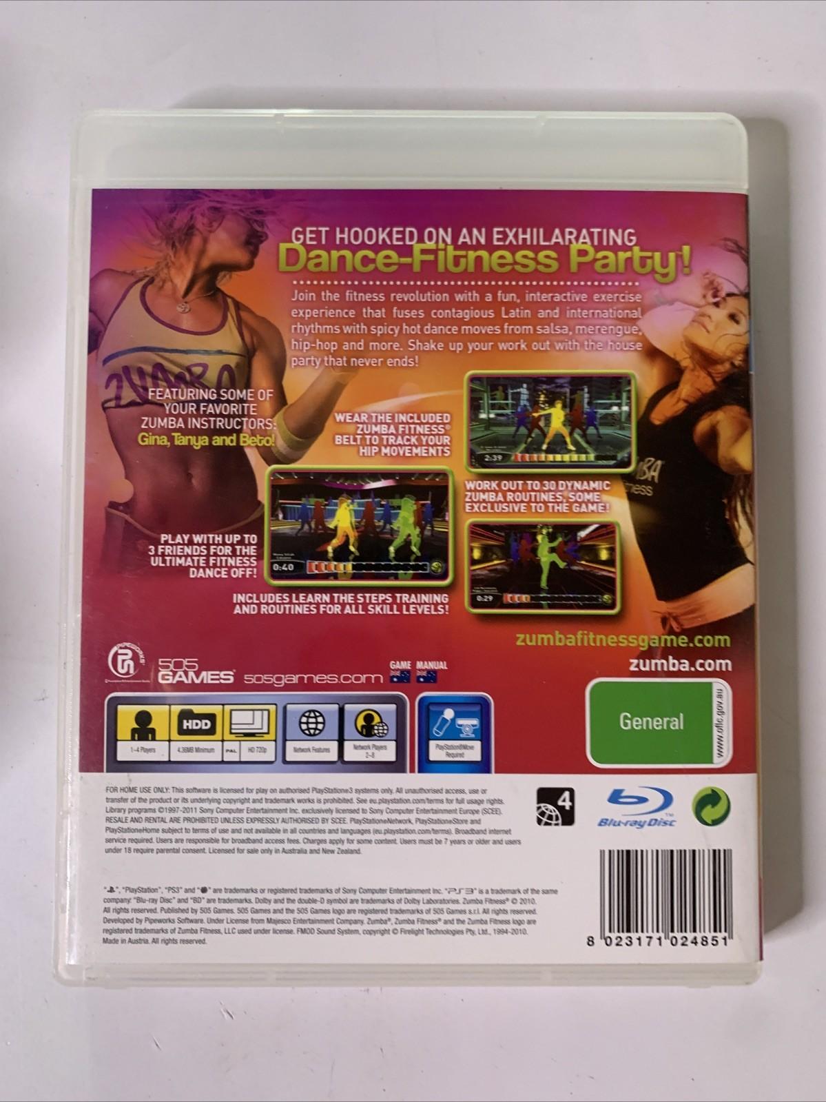 Zumba Fitness : Join The Party PS3 Sony PlayStation 3 Game