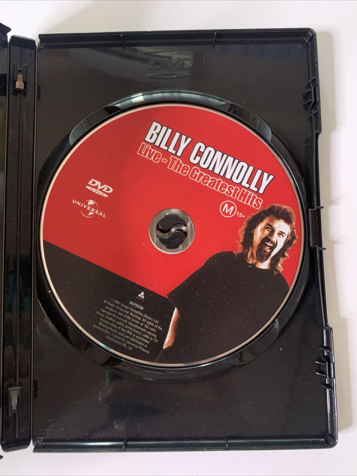Billy Connolly Greatest Hits Live (DVD, 2001) Region 4 &2