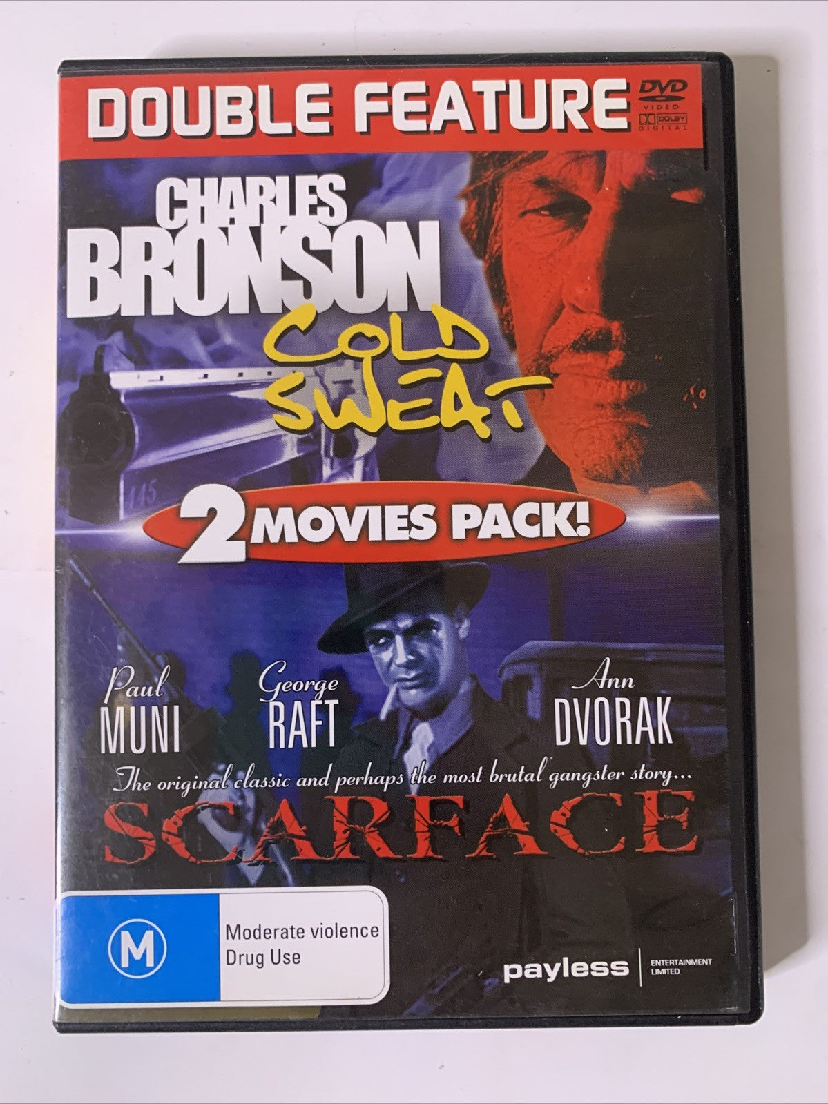 Cold Sweat / Scarface (DVD) Charles Bronson, Paul Muni All Regions NEW