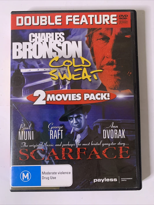Cold Sweat / Scarface (DVD) Charles Bronson, Paul Muni All Regions NEW