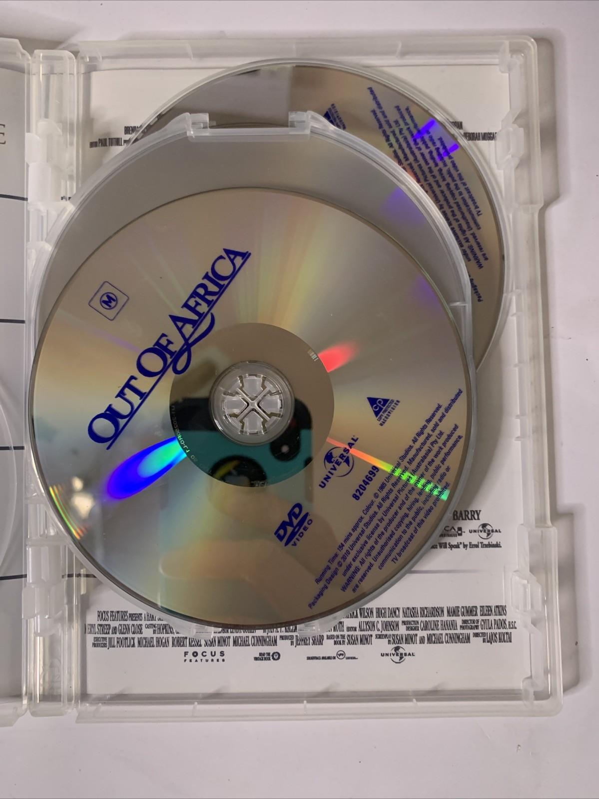 Pride Prejudice/ Shakespeare In Love / Far & Away / Out of Africa / Evening DVD