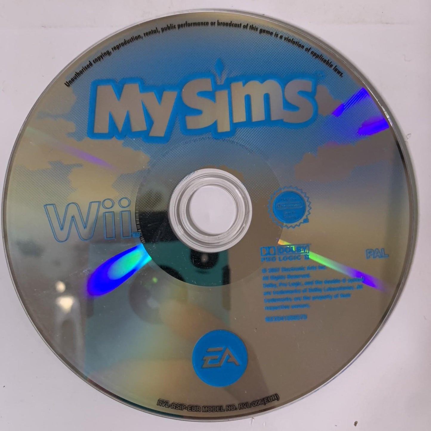 MySims Nintendo Wii PAL 2007 Game Complete