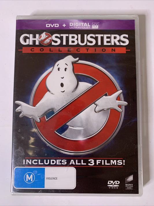 Ghostbusters 1 & 2 / Ghostbusters 2016 (DVD) Region 4 NEW Sealed