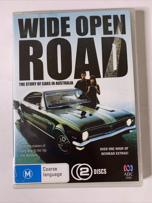 Wide Open Road: The Story Of Cars In Australia (DVD, 2010, 2-Disc) Region 4