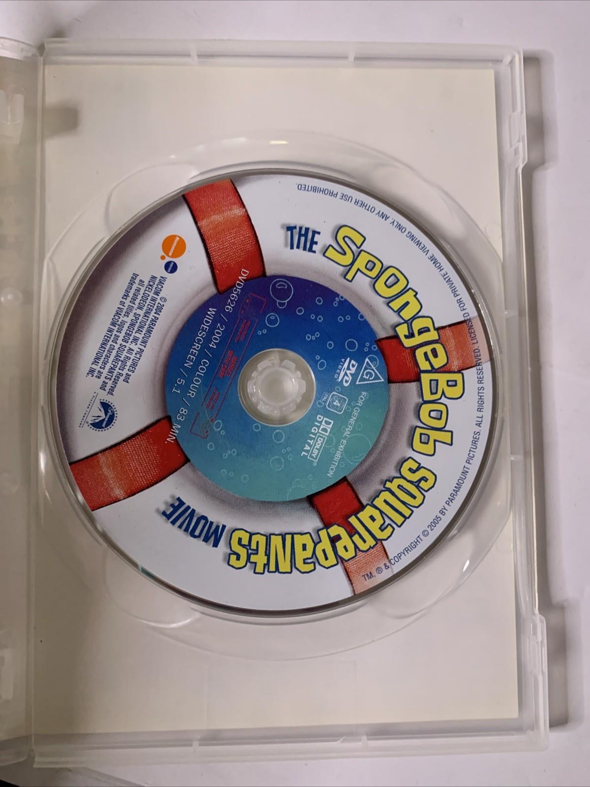The SpongeBob SquarePants Movie (DVD, 2004) Animation Region 4
