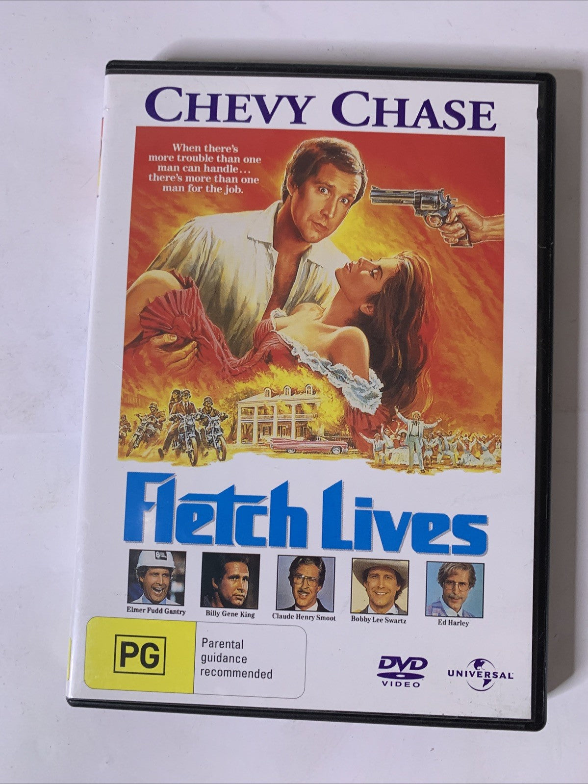 Fletch Lives (DVD, 1989) Chevy Chase Region 4 &2