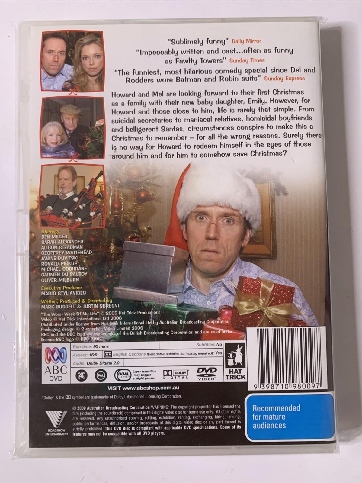 The Worst Christmas Of My Life (DVD, 2008) Sarah Alexander, Ben Miller NEW