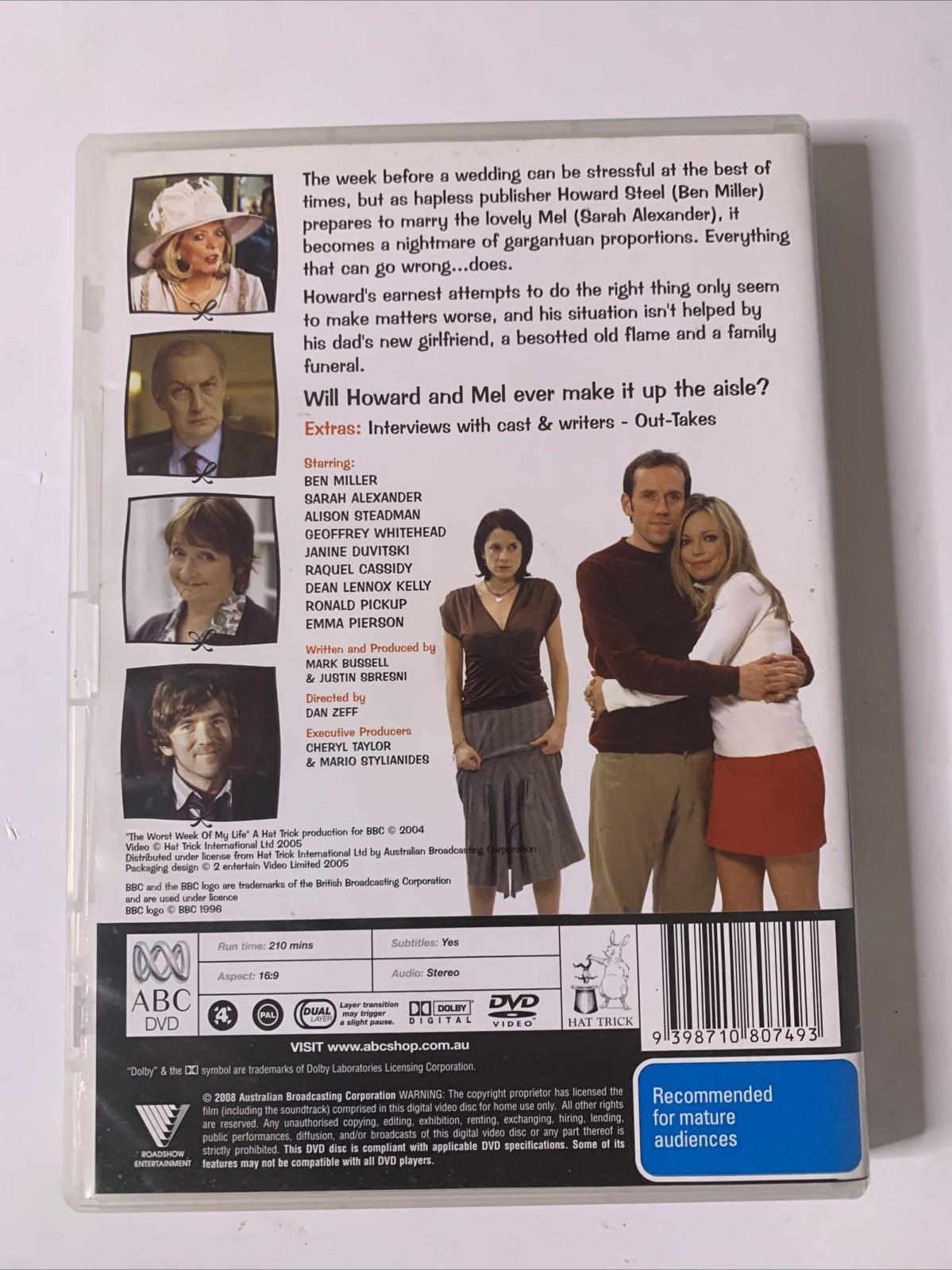 The Worst Week Of My Life : Series 1 (DVD, 2004) Ben Miller, Sarah Alexander