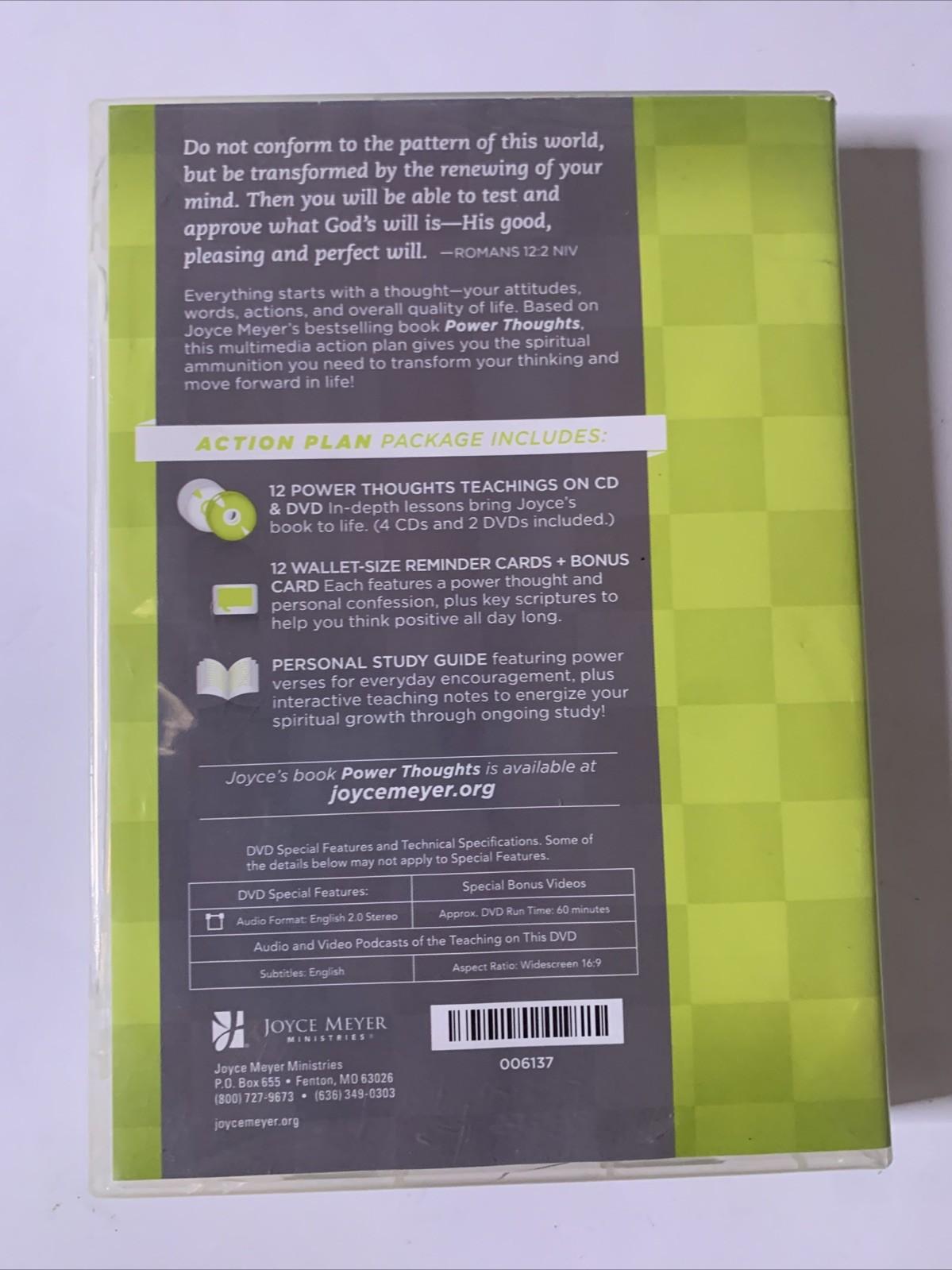 Developing Power Thoughts by Joyce Meyer (CD + DVD, 6-Discs)