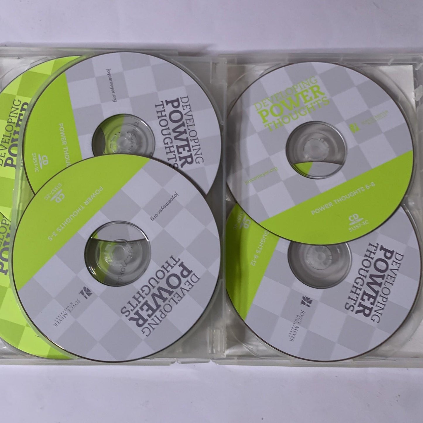 Developing Power Thoughts by Joyce Meyer (CD + DVD, 6-Discs)