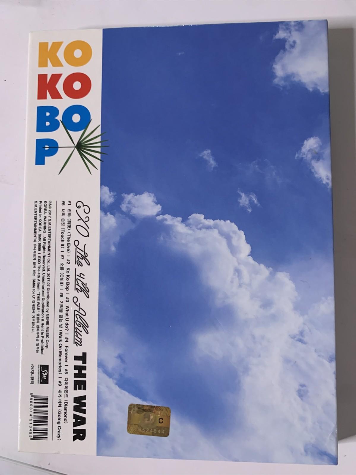 EXO – The War (CD + Photobook, 2017) South Korea SMK0809
