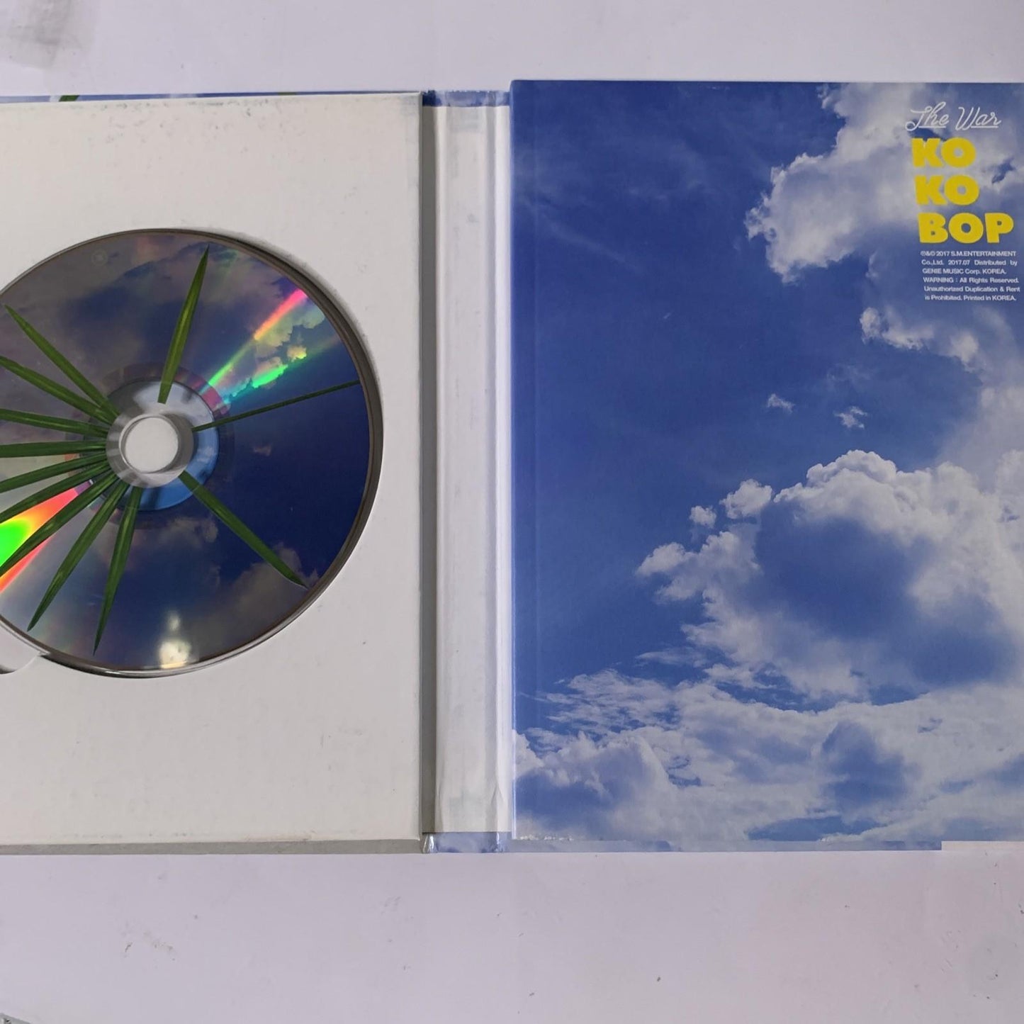 EXO – The War (CD + Photobook, 2017) South Korea SMK0809