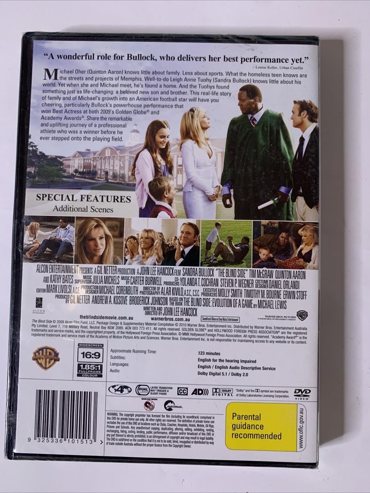 The Blind Side (DVD, 2009) Sandra Bullock Region 4 NEW