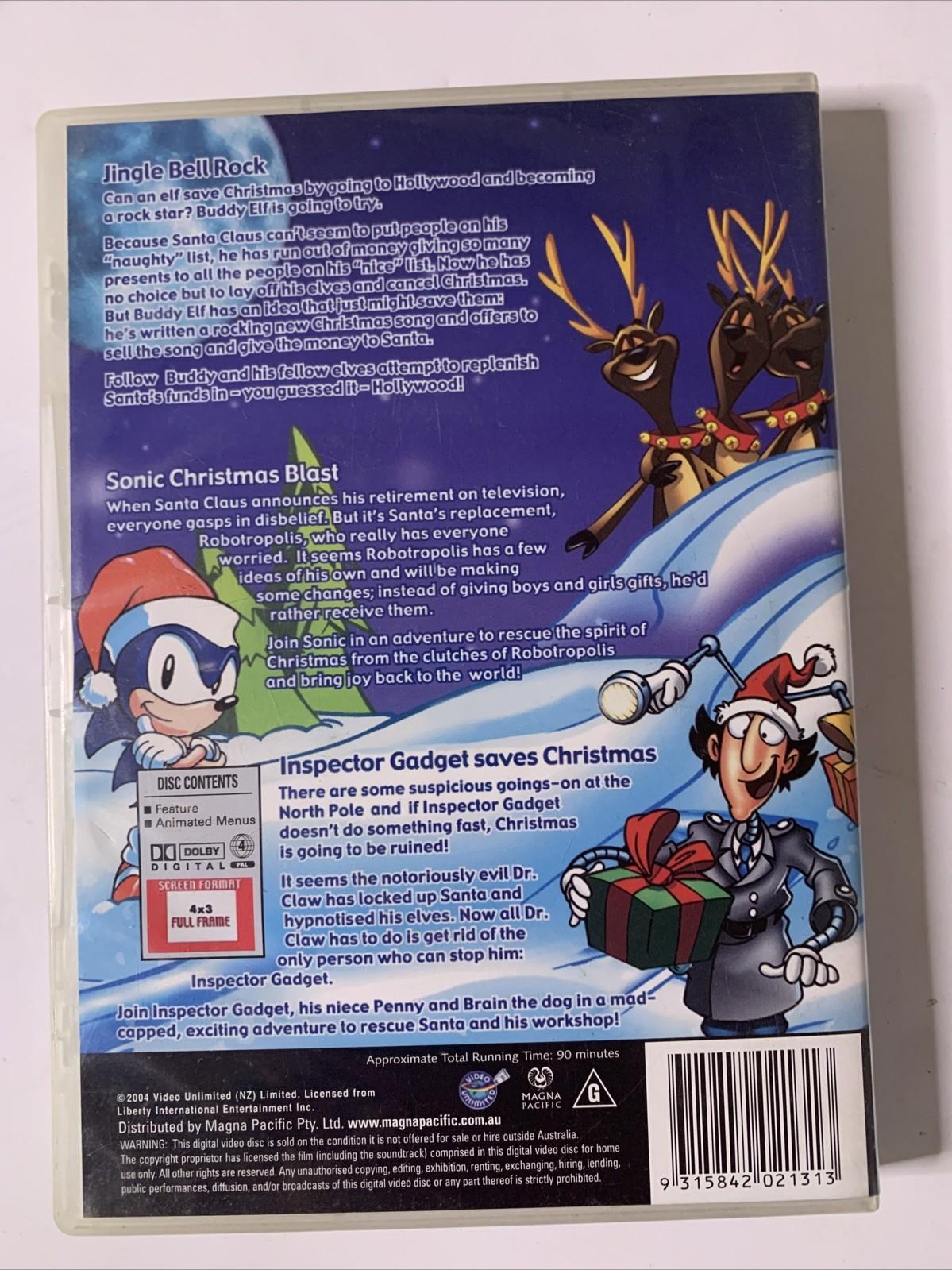 Jingle Bell Rock / Sonic Christmas Blast / Inspector Gadget (DVD) Region 4