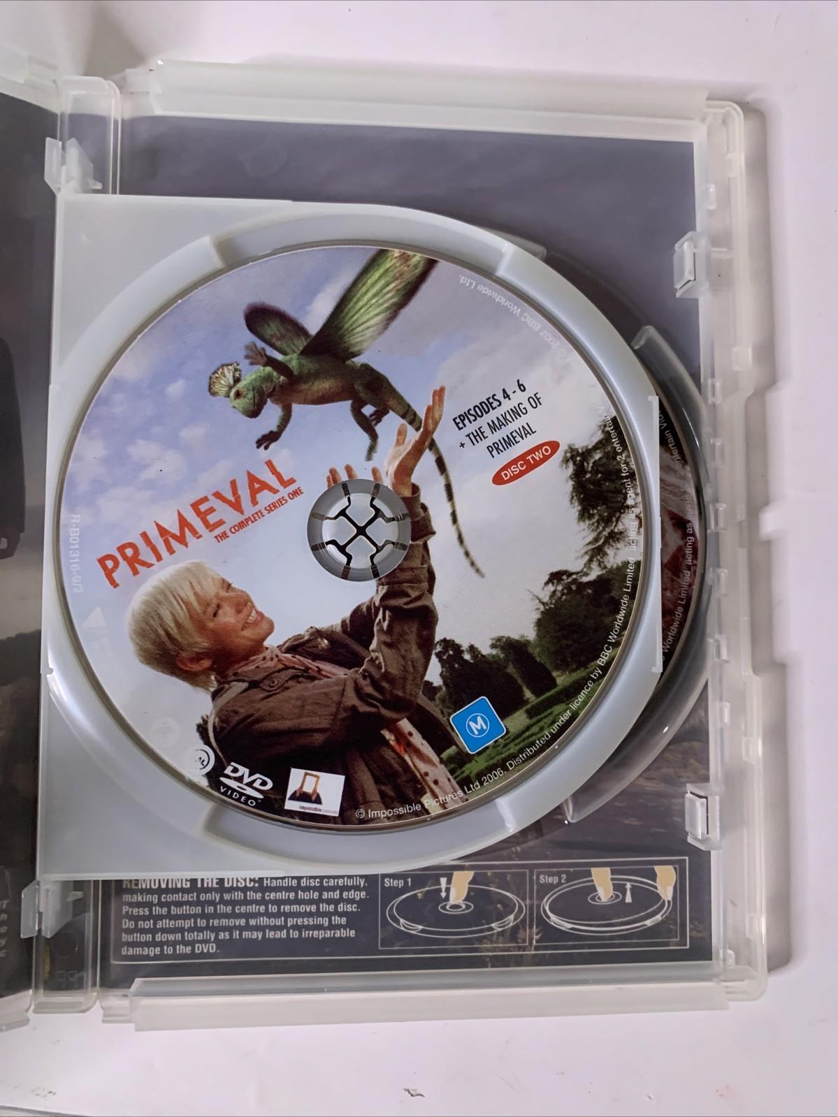 Primeval : Series 1 (DVD, 2007, 2-Discs) Region 4