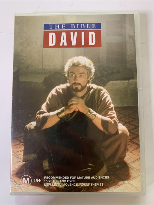 The Bible : David Parts 1 & 2 (DVD, 2003) Leonard Nimoy Region 4