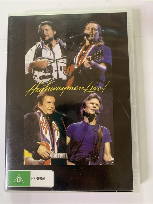 Live! by The Highwaymen (DVD, 2006) All Regions