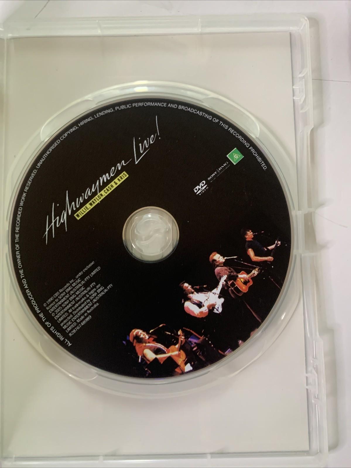 Live! by The Highwaymen (DVD, 2006) All Regions