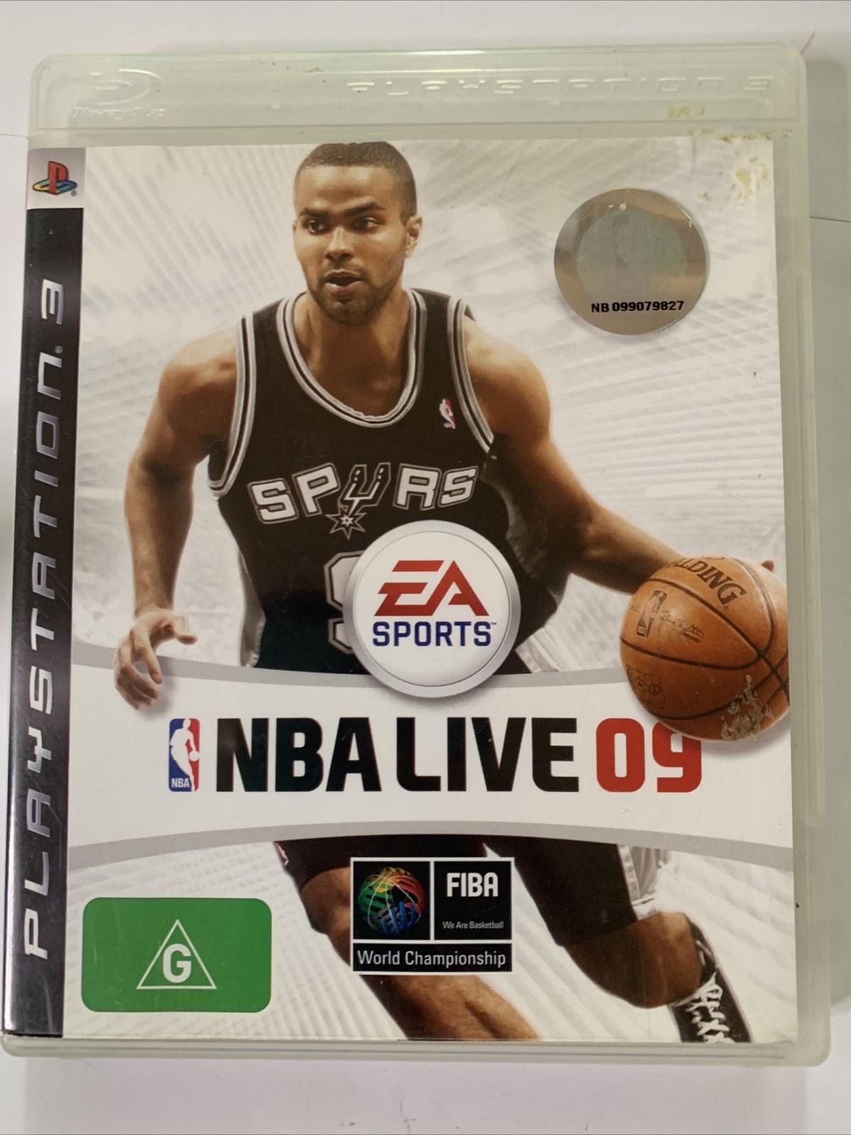 NBA Live 09 PS3 Sony PlayStation 3 Basketball Game Complete