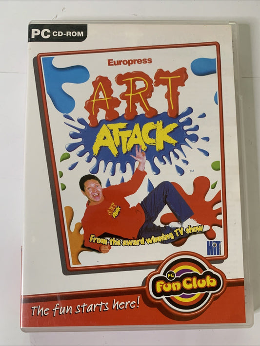 Art Attack PC CD-ROM Windows Game