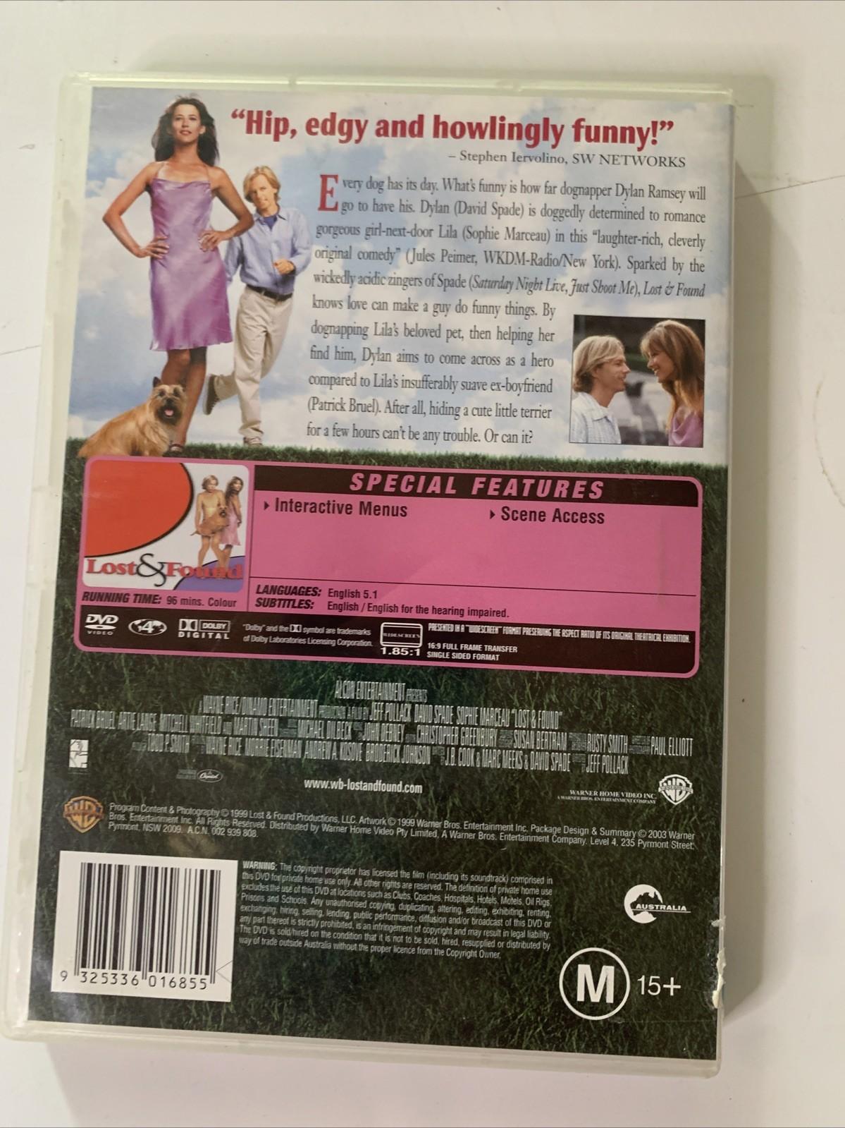 Lost And Found (DVD, 1999) David Spade, Sophie Marceau  Region 4