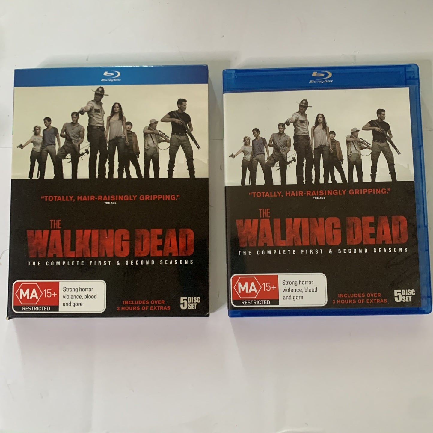 The Walking Dead : Season 1-2 (Collector's Edition, Blu-ray, 5-Discs) Region B