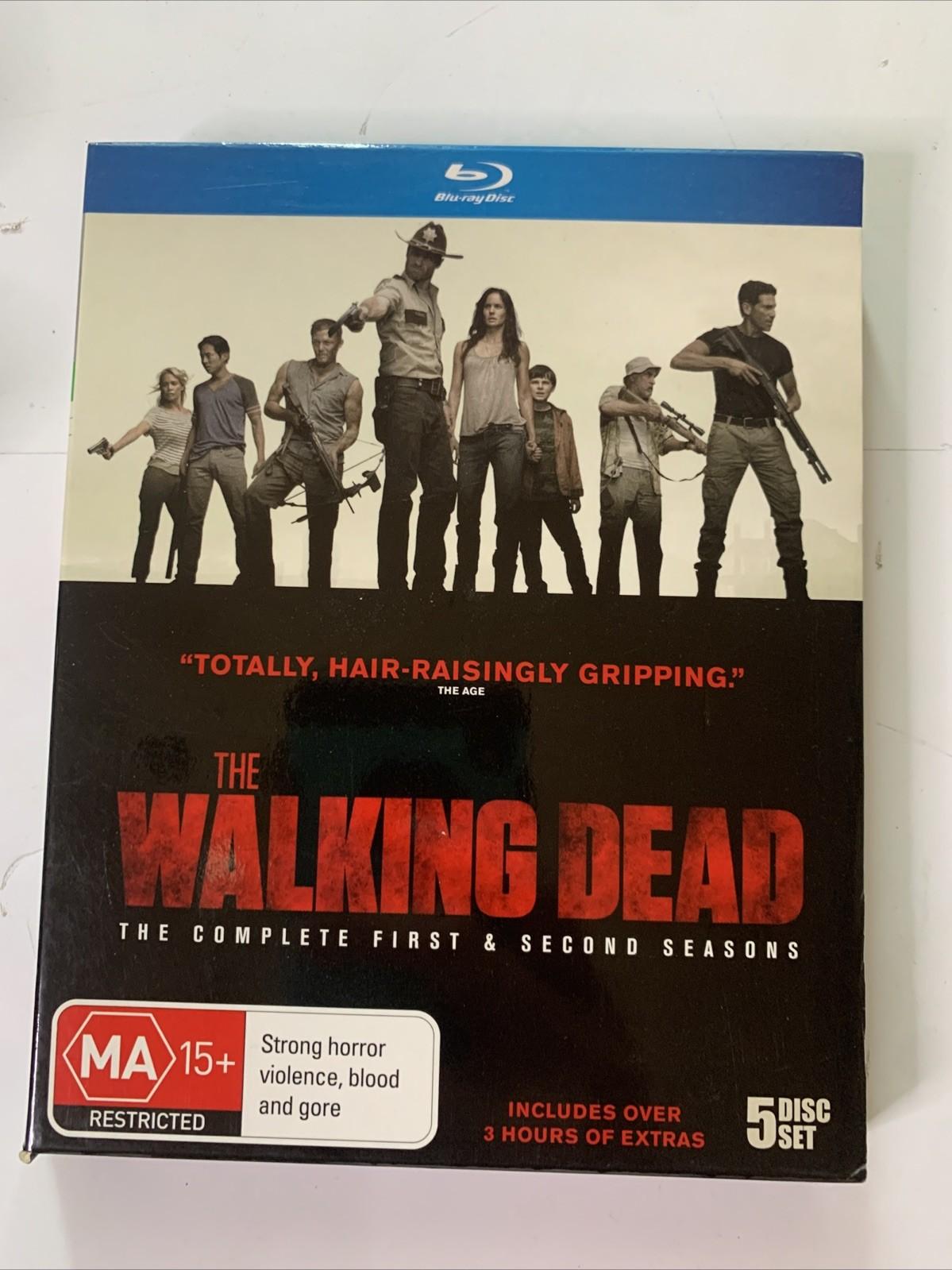 The Walking Dead : Season 1-2 (Collector's Edition, Blu-ray, 5-Discs) Region B